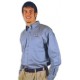 Port Authority Blue Button Down Dress shirt with Jet